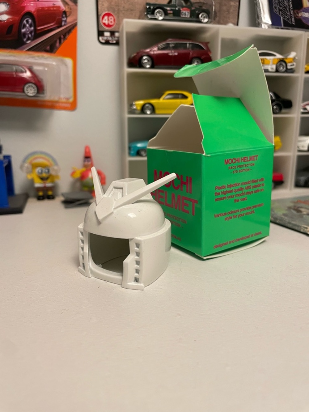 DASAI Mochi v1 Gundam helmet. New in box deadstock.  Works w/ original chi/mochi